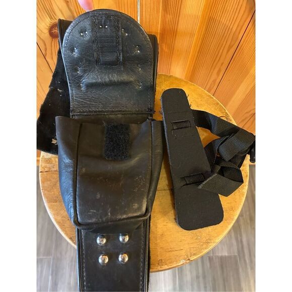 Victory Motorcycle USA Gas Fuel Tank Bag Leather Rivets Saddle Bag Storage Bag ( - Picture 7 of 8